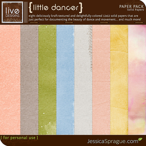 Little Dancer - Solid Papers