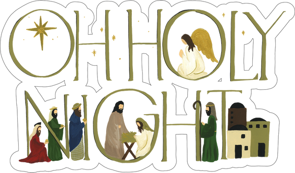 Oh Holy Night Print & Cut File