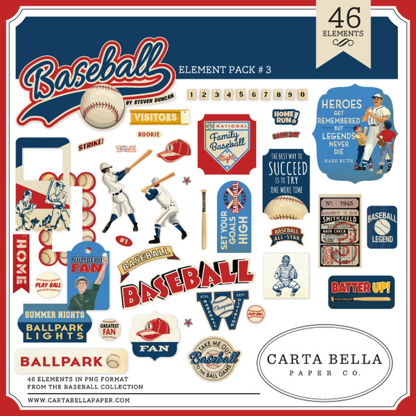Baseball Element Pack #3