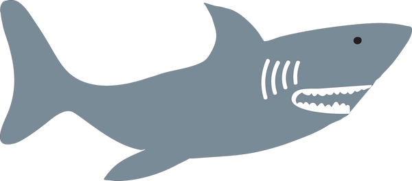 Download Shark SVG Cut File - Snap Click Supply Co.