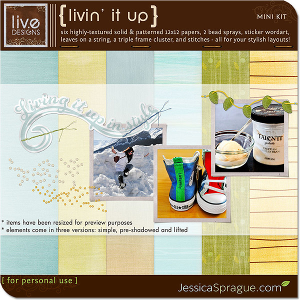 Livin' It Up Mini Kit