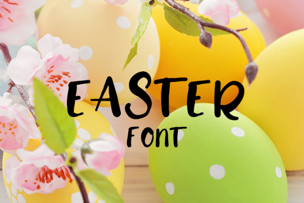 CG Easter Font