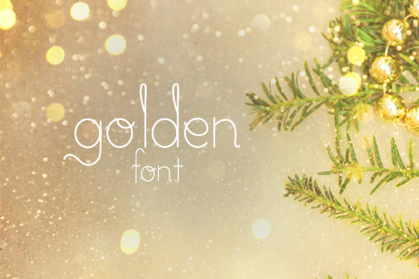 CG Golden Font
