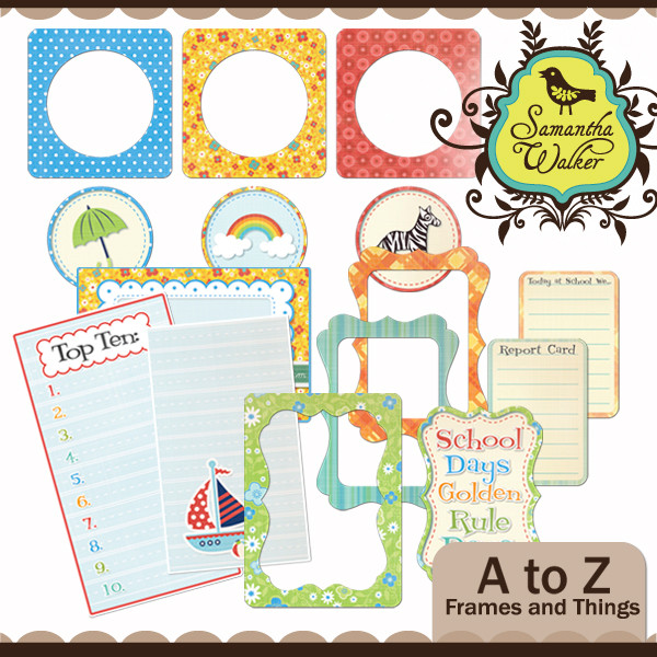 A to Z Frames and Things