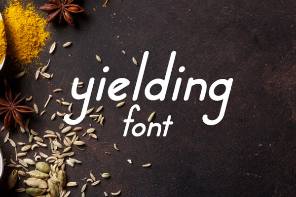 CG Yielding Font