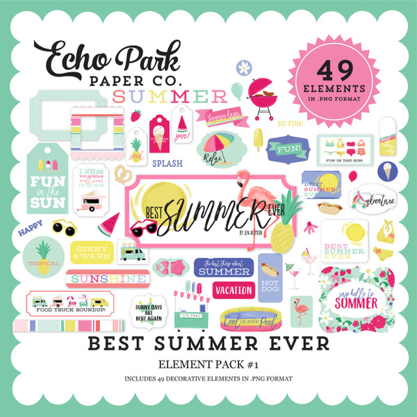 Best Summer Ever Element Pack #1