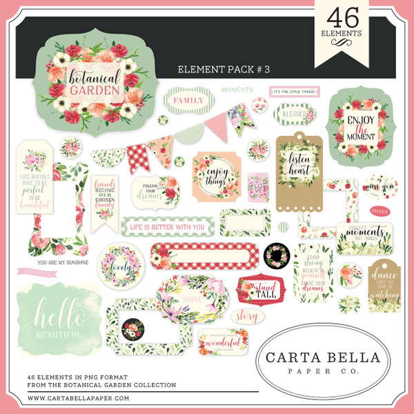 Botanical Garden Element Pack #3