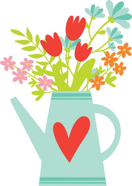 Easter Watering Can Print & Cut File