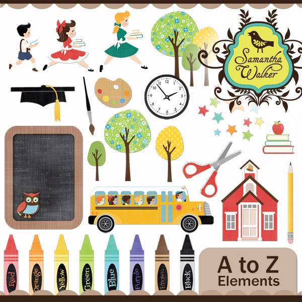 A to Z School Images