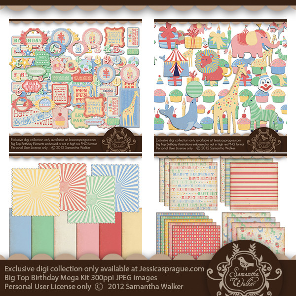 Big Top Birthday Mega Kit