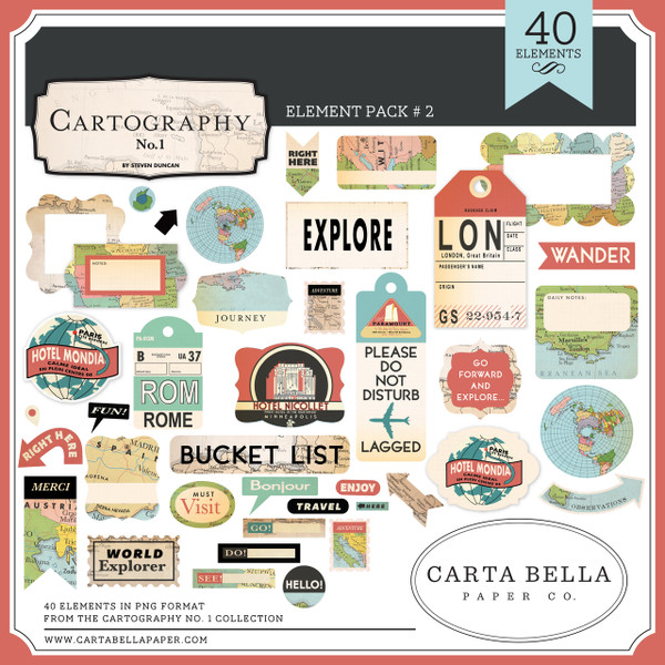 Cartography No. 1 Element Pack #2