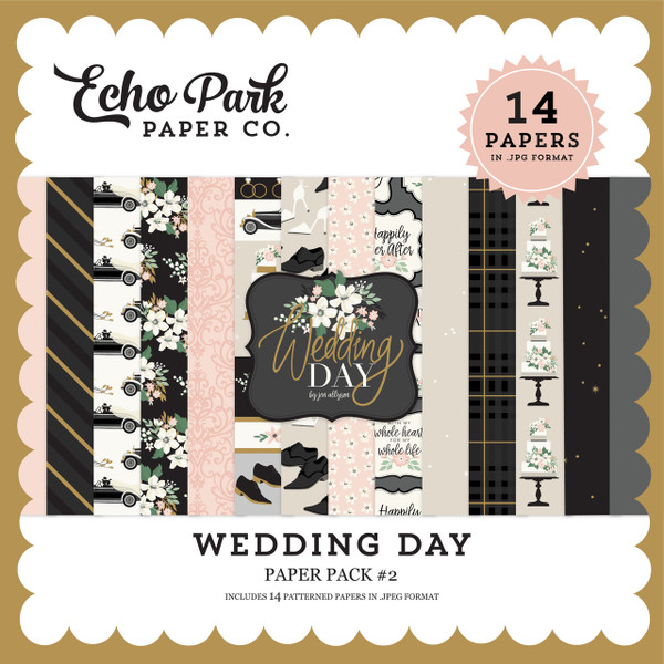 Wedding Day Paper Pack #2