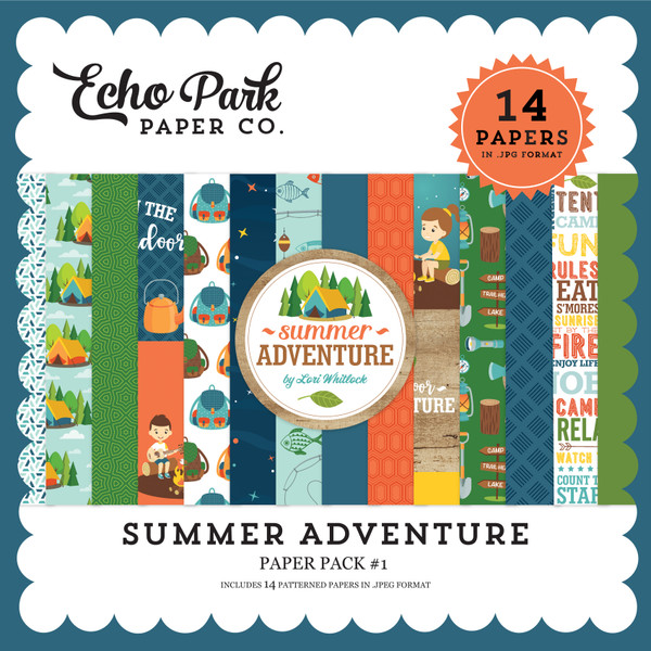 Summer Adventure Paper Pack #1
