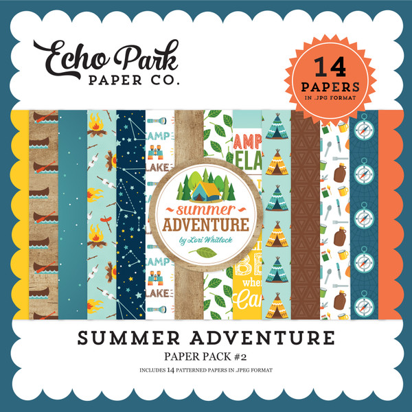 Summer Adventure Paper Pack #2