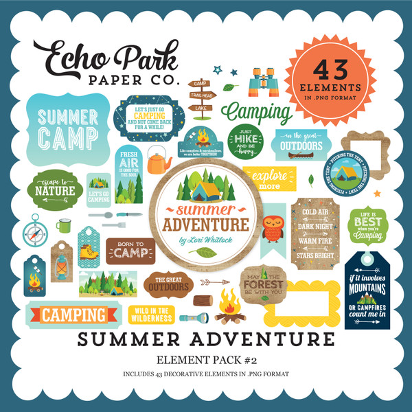 Summer Adventure Element Pack #2
