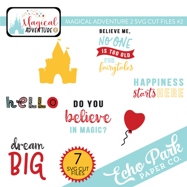 Magical Adventure 2 SVG Cut Files #2