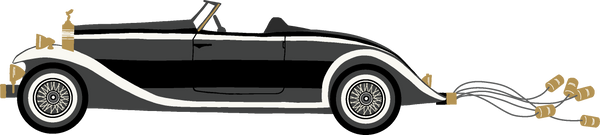 Wedding Car Print & Cut File