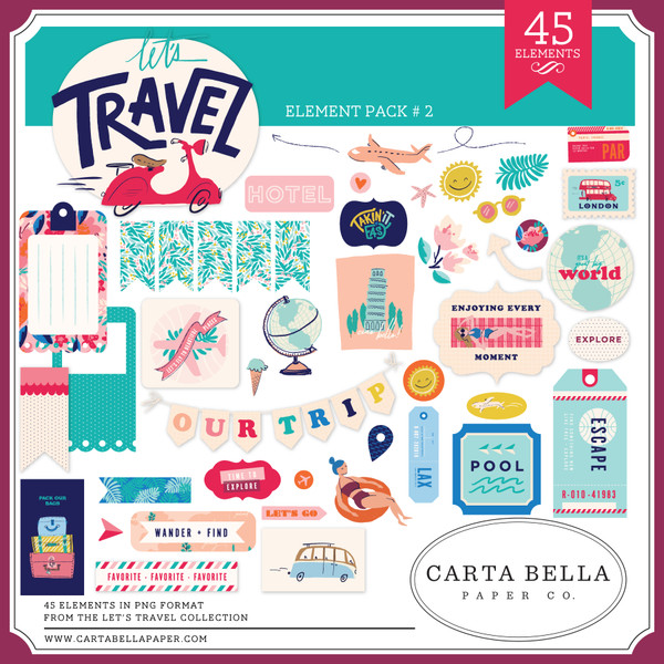 Let's Travel Element Pack #2