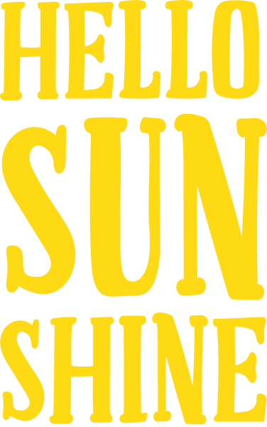 Hello Sunshine #3 SVG Cut File