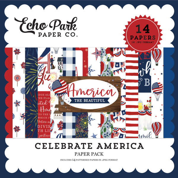 America the Beautiful Paper Pack