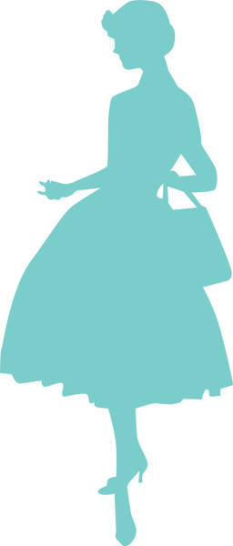 Woman Silhouette #4 SVG Cut File