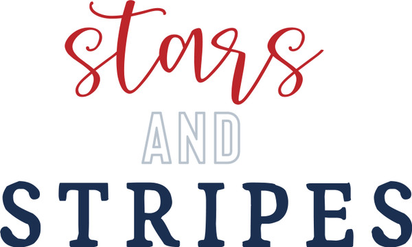Stars & Stripes #2 SVG Cut File