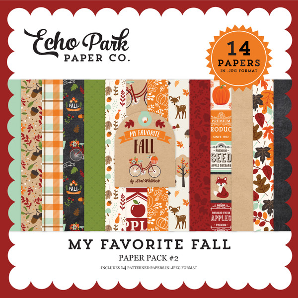 My Favorite Fall Paper Pack #2