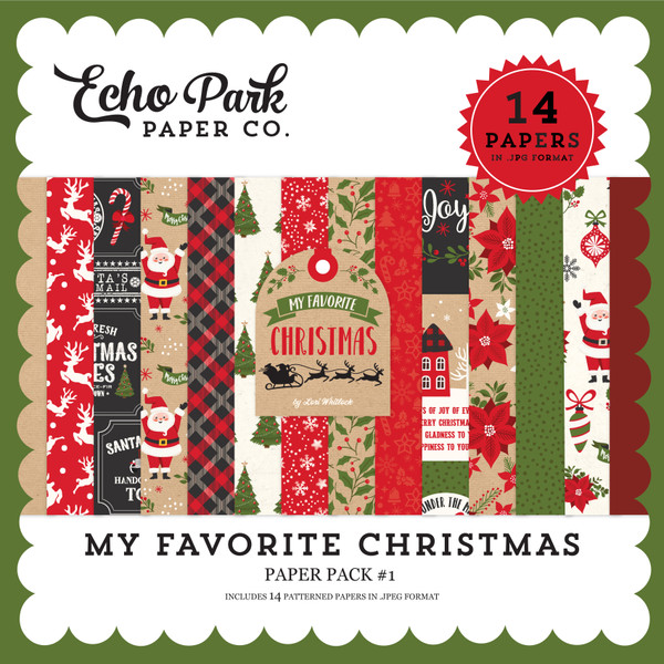 My Favorite Christmas Paper Pack #1