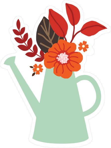 My Favorite Fall Flower Pitcher Print & Cut File