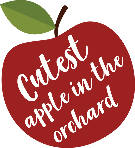 Cutest Apple In The Orchard SVG Cut File