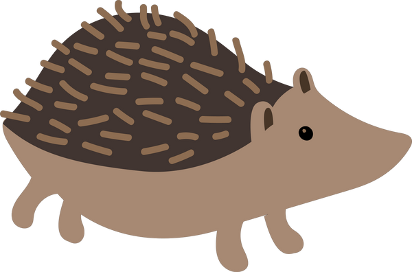 My Favorite Fall Hedgehog SVG Cut File