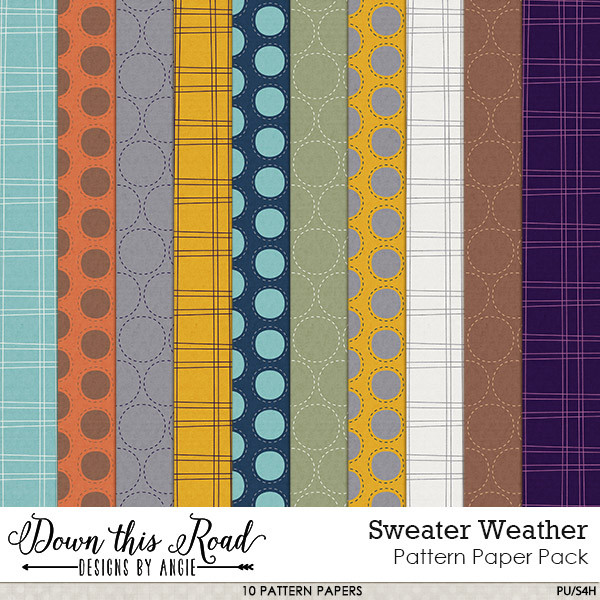 Sweater Weather | Pattern Paper Pack