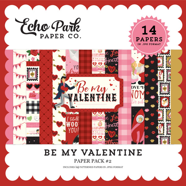 Be My Valentine Paper Pack #2