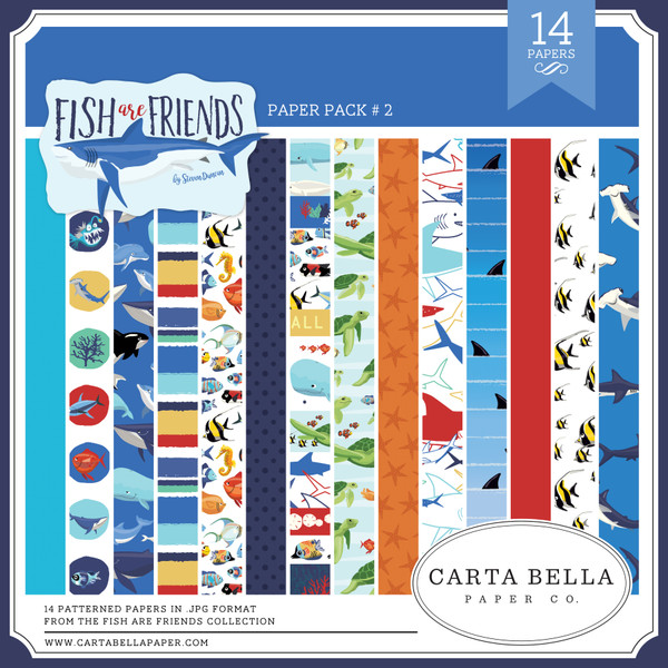 Fish are Friends Paper Pack #2