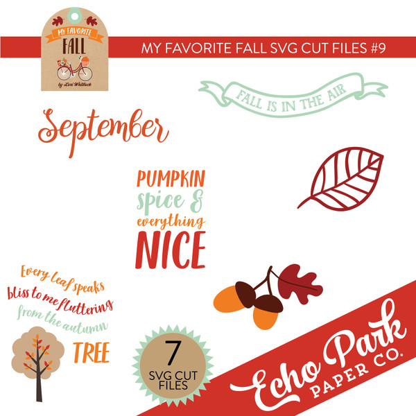 My Favorite Fall SVG Cut Files #9