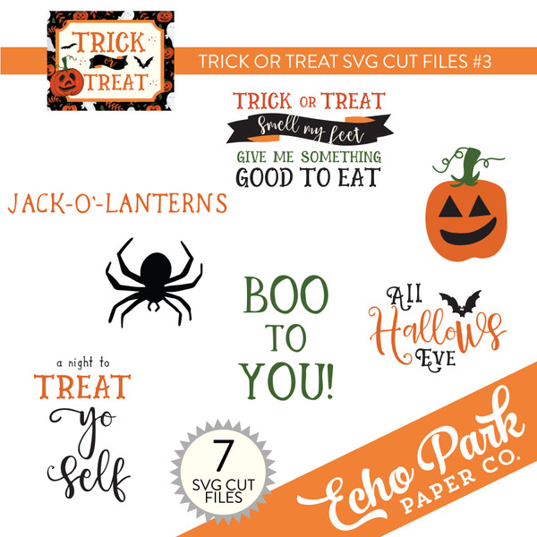 Trick Or Treat SVG Cut Files #3