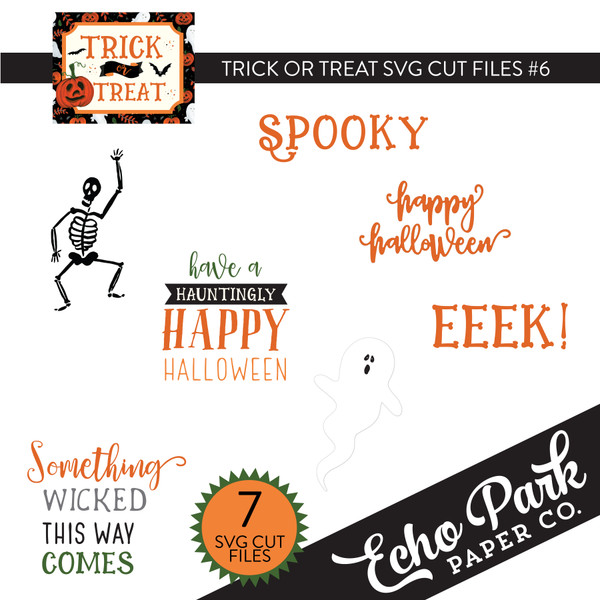 Trick Or Treat SVG Cut Files #6
