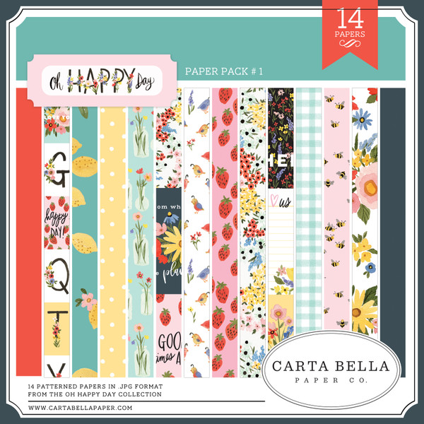 Oh Happy Day Paper Pack #1