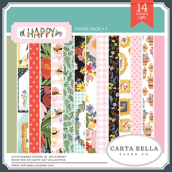 Oh Happy Day Paper Pack #2