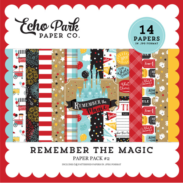 Remember the Magic Paper Pack #2