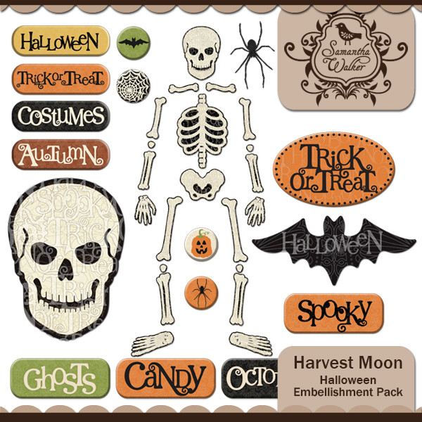 Harvest Moon Halloween accents
