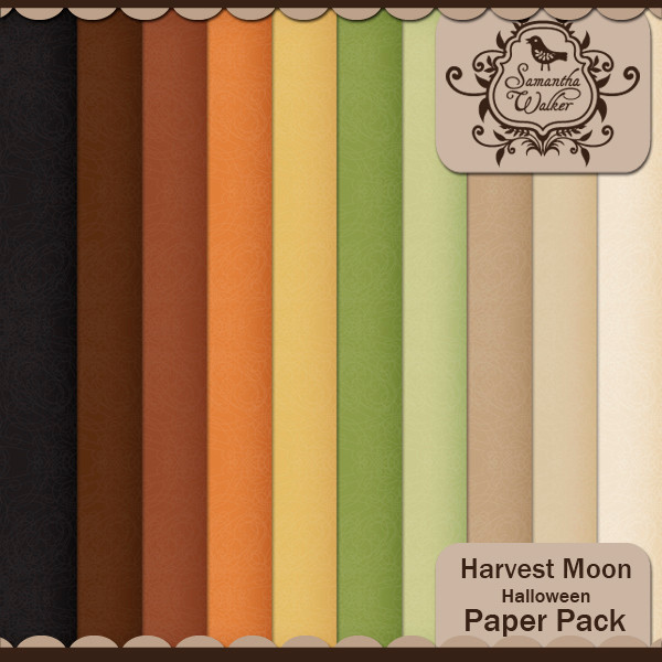 Harvest Moon Solid Textured papers