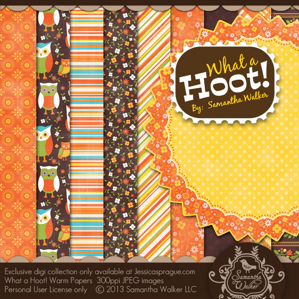 What a Hoot! Warm Papers