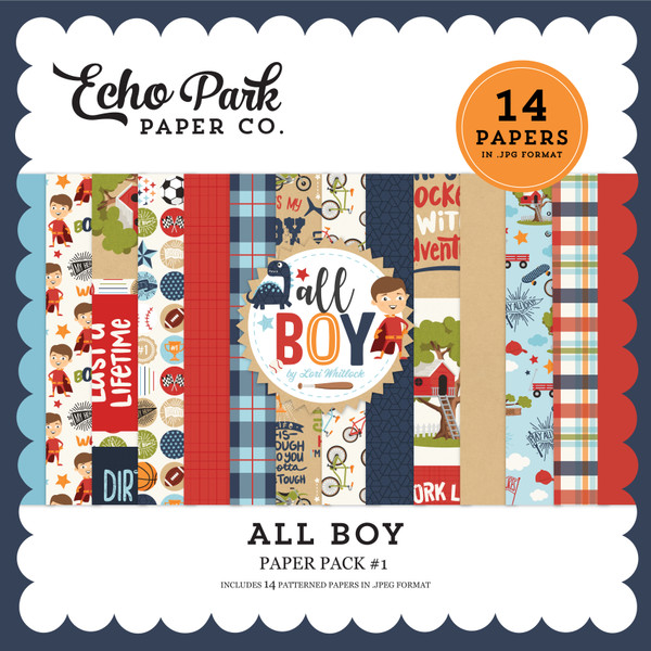 All Boy Paper Pack #1