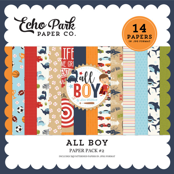 All Boy Paper Pack #2