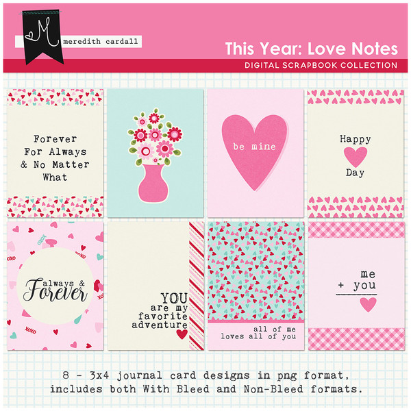 This Year: Love Notes Cards