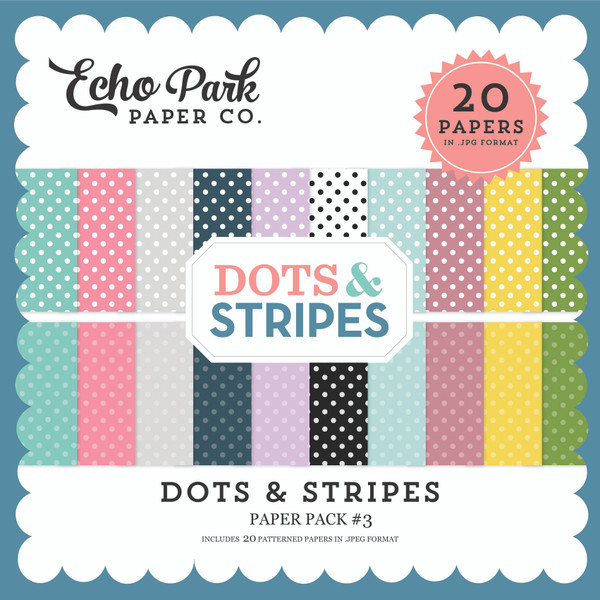 Dots & Stripes Paper Pack #3