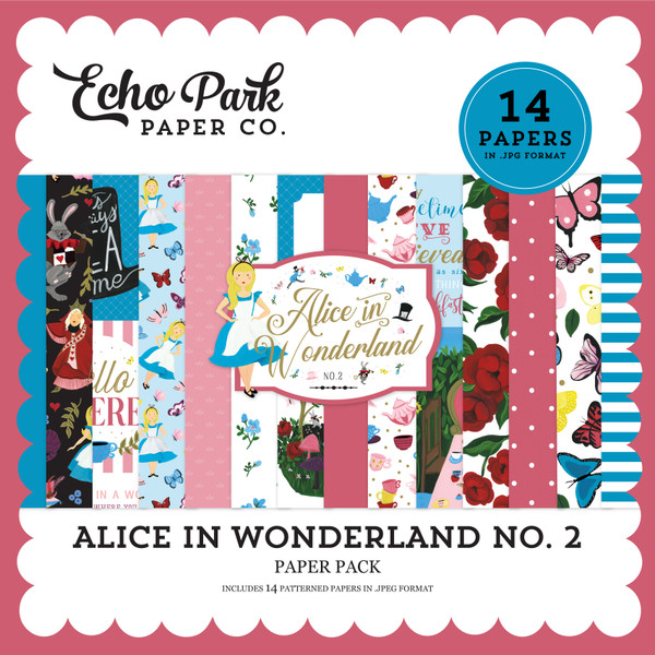 Alice in Wonderland No. 2 Paper Pack