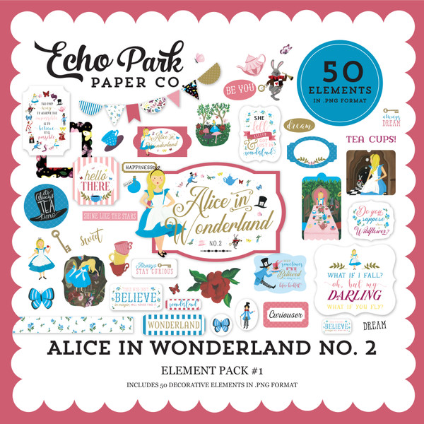 Alice in Wonderland No. 2 Element Pack #1