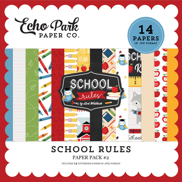 School Rules Paper Pack #2